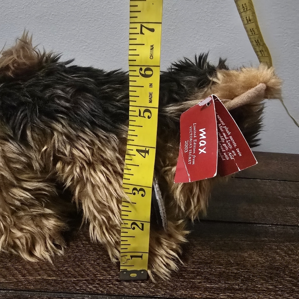 Victoria's Secret Max Dog Terrier Plush Limited Edition 2003 Stuffed Animal - Picture 16 of 16